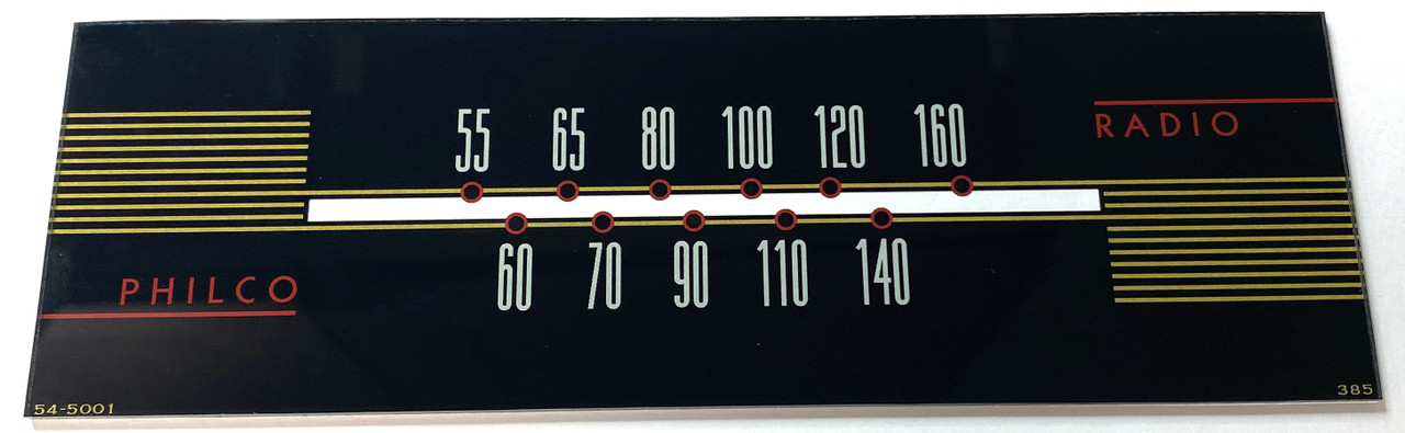 Philco 49-1401 Dial (Item: DG-087)