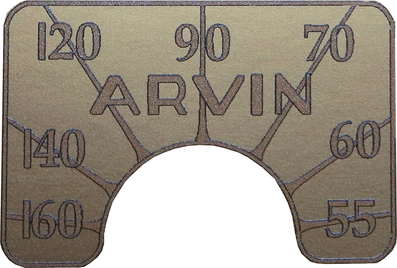 Arvin 444 Dial (Item: DS-A014)