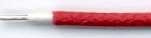 Red,18AWG,Stranded Cloth-Covered Wire,600V, 25 Feet (Item: W6ST-18RED-25)