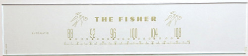 Fisher 500C Dial - Early Version (Item: DG-279)