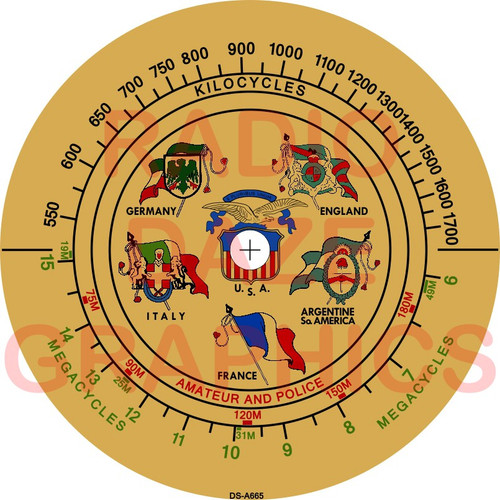 Worldmaster Deluxe Dial (Item: DS-A665)