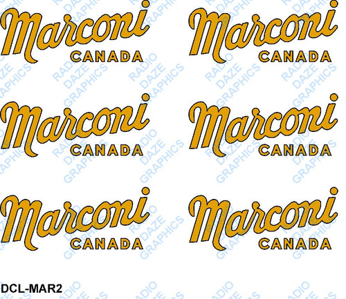 Marconi Canada Logo (Item: DCL-MAR2)