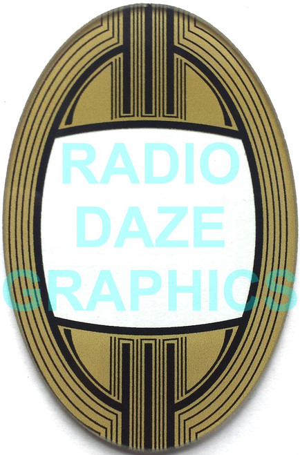 Philco Model 625 Bezel Glass (Item: FP-PH-625)