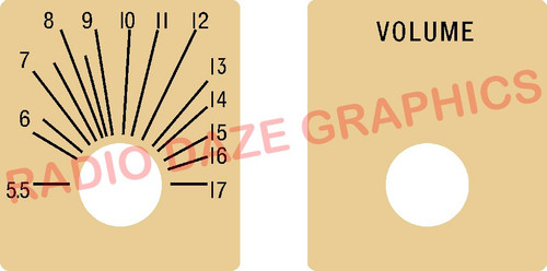 Plastic Dial Set - Remler 42 (Item: DS-B040)