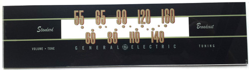General Electric Model 321 Dial Glass (Item: DG-361)