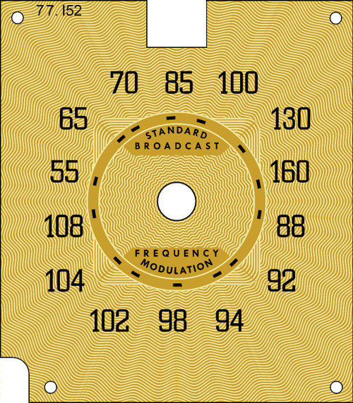 Reproduction Graphics - Fada - Dials - Plastic or Phenolic - Page