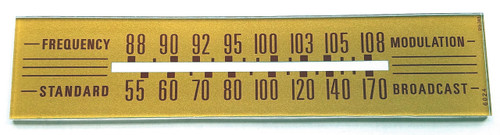 DeWald Model C-800 Dial Glass (Item: DG-393)