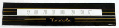 Motorola Model 65X11, 65X12 and 65X14 Dial Glass (Item: DG-428)