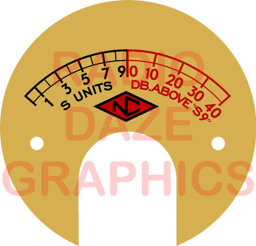 S-Meter Face Illustration