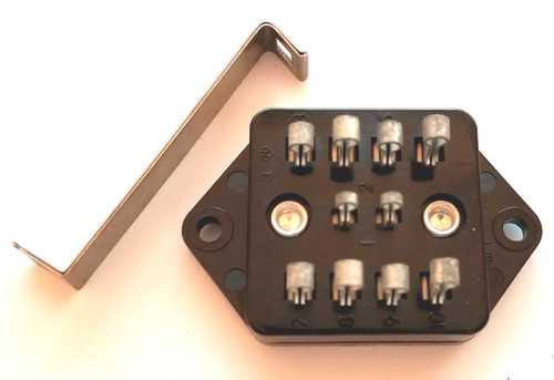 Omron Type PP10 10 Pin Relay Socket - Original Box (Item: NOS-SKT-28)