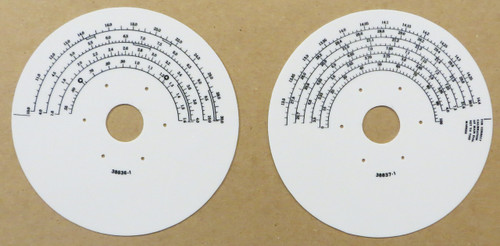 Hammarlund HQ-100 Dial Set (Item: DS-A803)