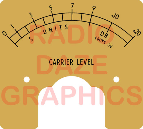 S-Meter Face Illustration