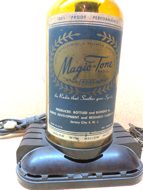 Magic-Tone Bottle Radio