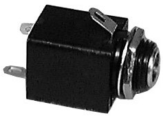 Phone Jack - 3 Conductor - 1/4 Inch (Item: PHEJK-3C-ISO)