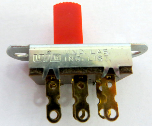 Double Pole, Double Throw Slide Switch (Item: NOS-SL-DPDT-1)