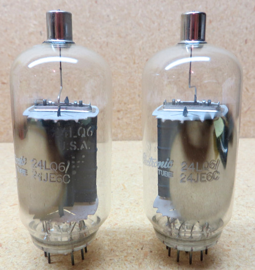Matched Pair General Electric 24LQ6/24JE6C New Old Stock in Box (Item: RDW-93)