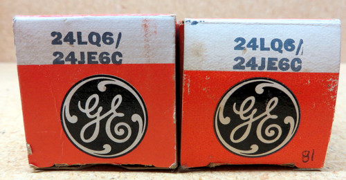 Matched Pair General Electric 24LQ6/24JE6C New Old Stock in Box (Item: RDW-93)