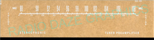 Dial image taken with a tan background to show white - dial is otherwise clear.