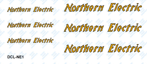 Northern Electric Logo Decal Set (Item: DCL-NE1)