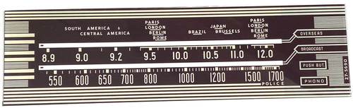 Philco 41-629 Dial (Item: DG-510)