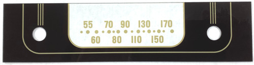 Tele-Tone Model 111 Dial Glass (Item: DG-523)