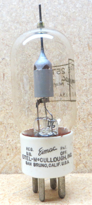New Old Stock Eimac 25T Vacuum Tube in Original Box (Item: RDW-142)