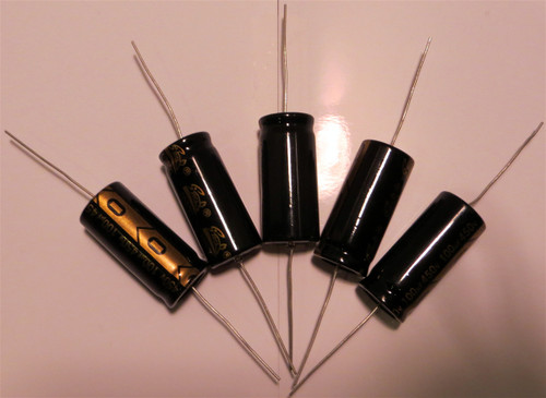 Axial - 100mf @ 450V - package of 5 (Item: C-EA100-450-5)