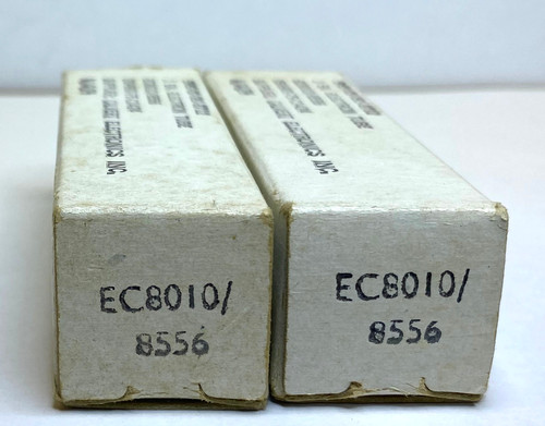 Matched Pair of Siemens EC8010/8556 Vacuum Tubes - New Old Stock In Box (Item: RDW-215)
