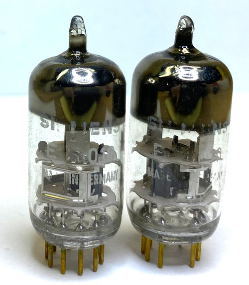 Matched Pair of Siemens EC8010/8556 Vacuum Tubes - New Old Stock In Box (Item: RDW-216)