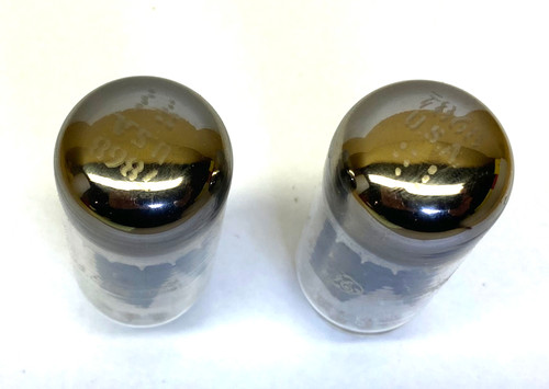 Matched Pair New Old Stock General Electric 7868 Vacuum Tubes (Item: RDW-226)