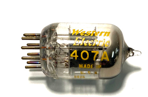 New Old Stock Western Electric 407A Vacuum Tube (Item: RDW-292)