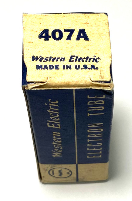 New Old Stock Western Electric 407A Vacuum Tube (Item: RDW-292)