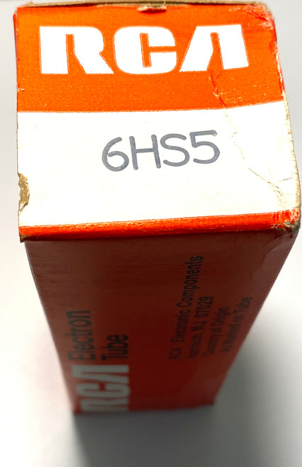 New Old Stock RCA 6HS5 Vacuum Tube (Item: RDW-301)