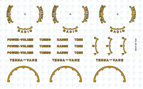 Reproduction Graphics - RCA - Decals - Page 1 - Radio Daze LLC