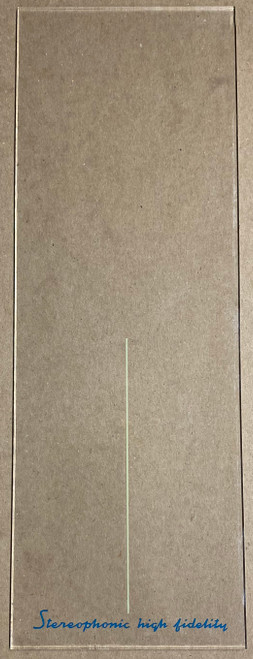 Dial image taken against a tan/brown background to better illustrate dial scale print. Glass is clear other than scale print.