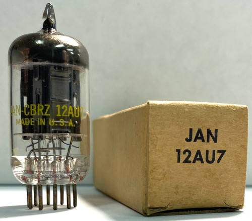 New Old Stock Philco Lansdale JAN-CBRZ 12AU7 Vacuum Tube (Item: RDW-352)