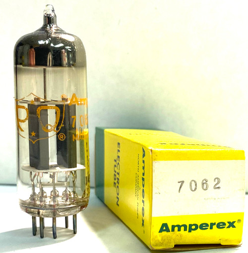New Old Stock Amperex 7062/E180CC "PQ" Class Vacuum Tube (Item: RDW-353)