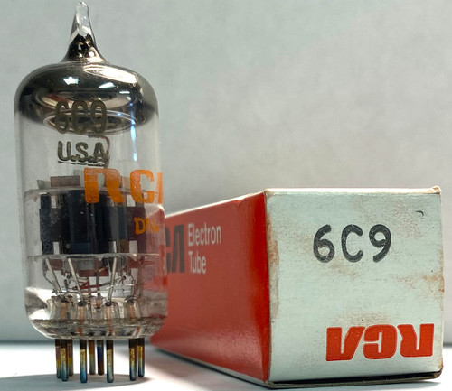 New Old Stock RCA 6C9 Vacuum Tube (Item: RDW-359)