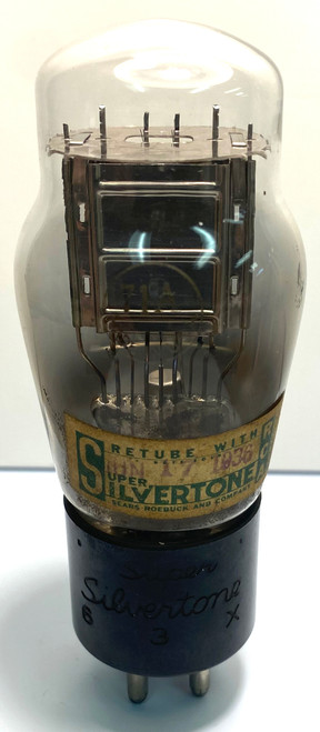Silvertone 71A Vacuum Tube-Used-Fully Tested (Item: RDW-376)