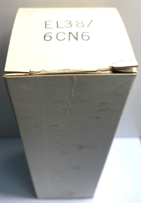 New Old Stock Amperex "Bugle-Boy" 6CN6/EL38 Vacuum Tube (Item: RDW-407)