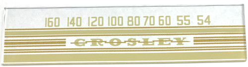 Crosley 56TG-56TH-56TJ Dial (Item: DG-582)