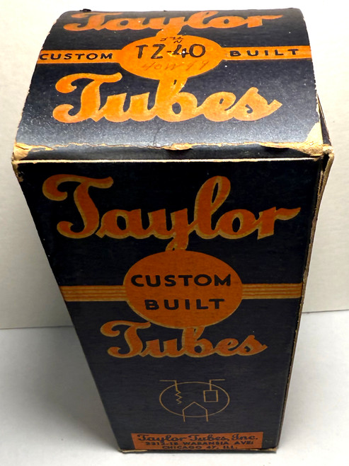 New Old Stock Taylor TZ-40 Vacuum Tube (Item: RDW-621)