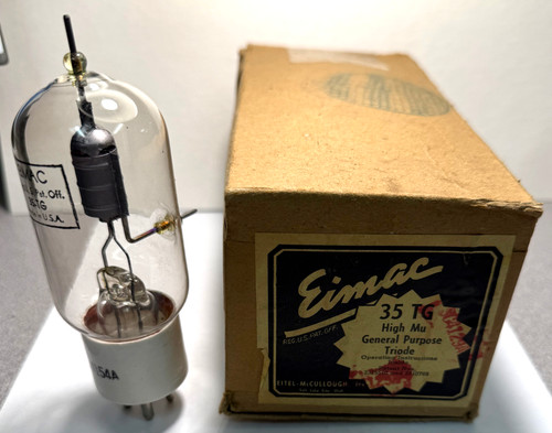New Old Stock Eimac 35TG Vacuum Tube (Item: RDW-637)