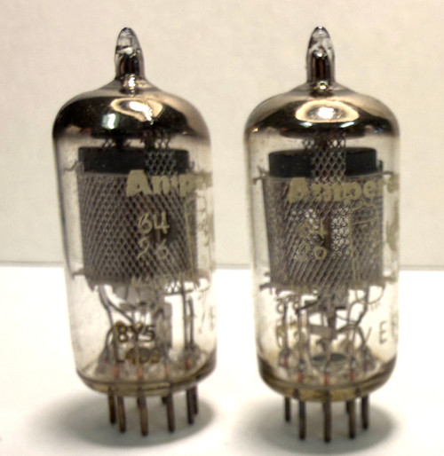 Matched Pair New Old Stock  Amperex 6267/EF86 Vacuum Tubes (RDW-648)