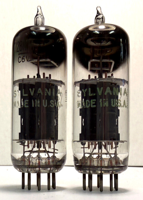 Matched Pair New Old Stock General Electric 12BH7A (Item: RDW-689)