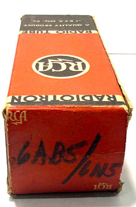 New Old Stock RCA 6AB5/6N5 Electron Ray Tube (Item: RDW-697)