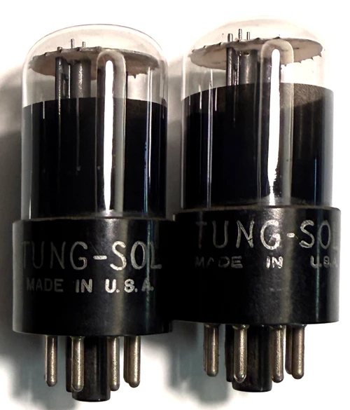 Matched Pair Tungsol VT-229 (6SL7GT)-Fully Tested- White Box (Item: RDW-718)