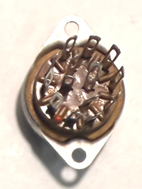 New Old Stock 14 Pin Nixie Tube/Relay Socket Socket (Item: NOS-SKT-77)