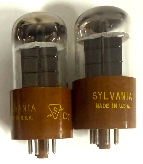 Matched Pair New Old Stock Sylvania 5932 Vacuum Tubes (Item: RDW-738)