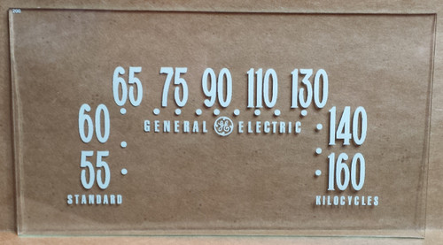 Dial Photo - Picture Taken Again Light Brown Background To Illustrate Clear Glass